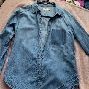 hollister long sleeve button up